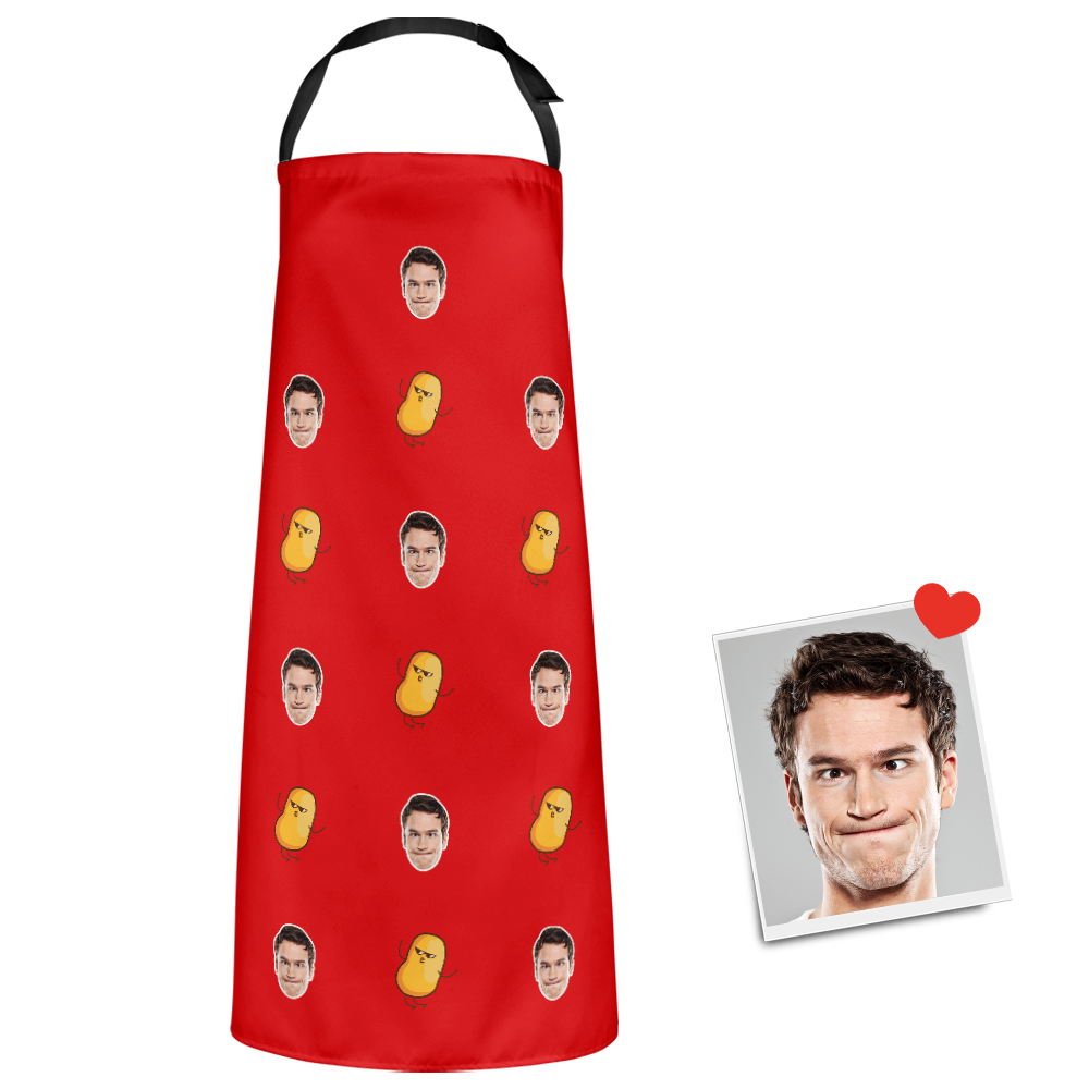 Custom Face Apron - Potato