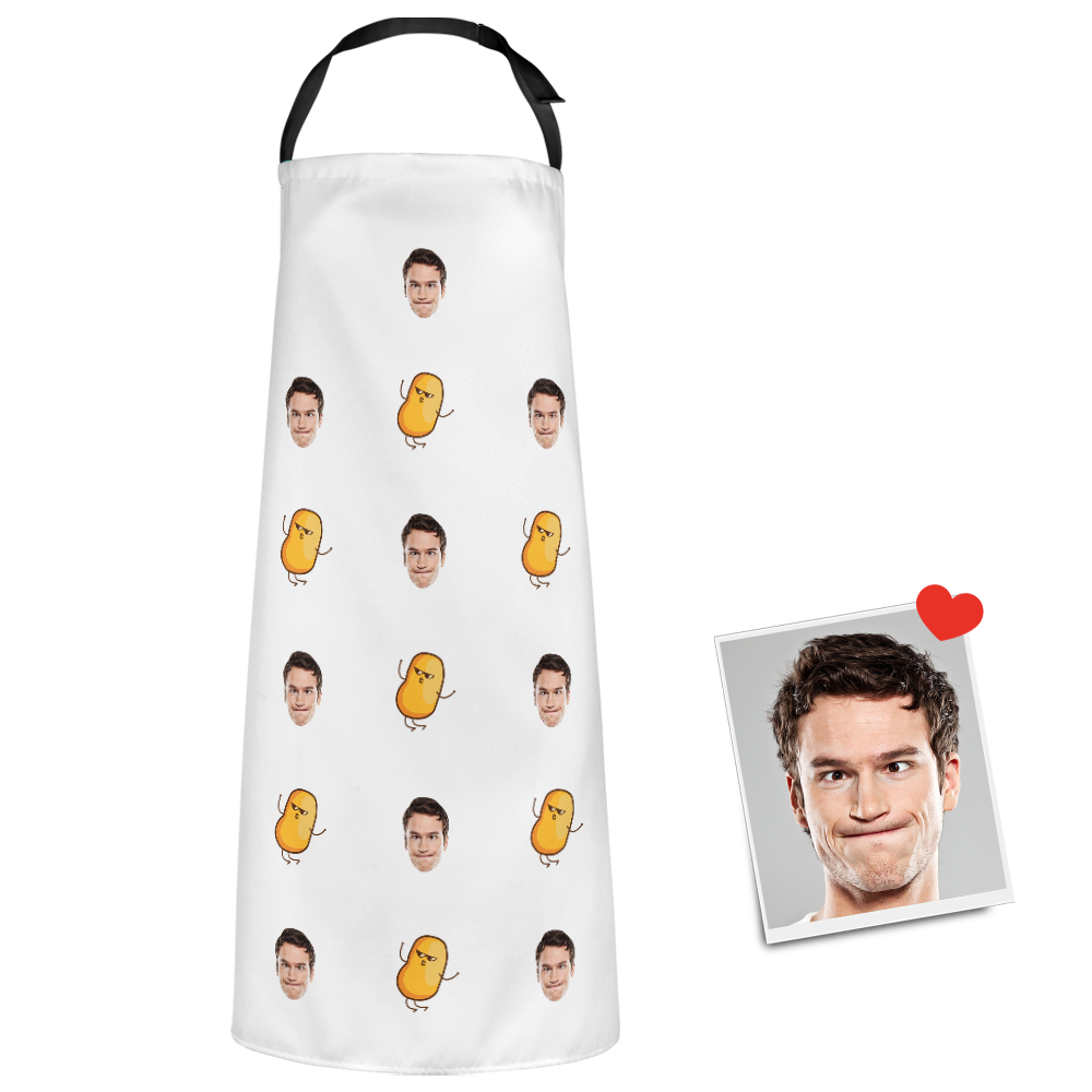 Custom Face Apron - Potato