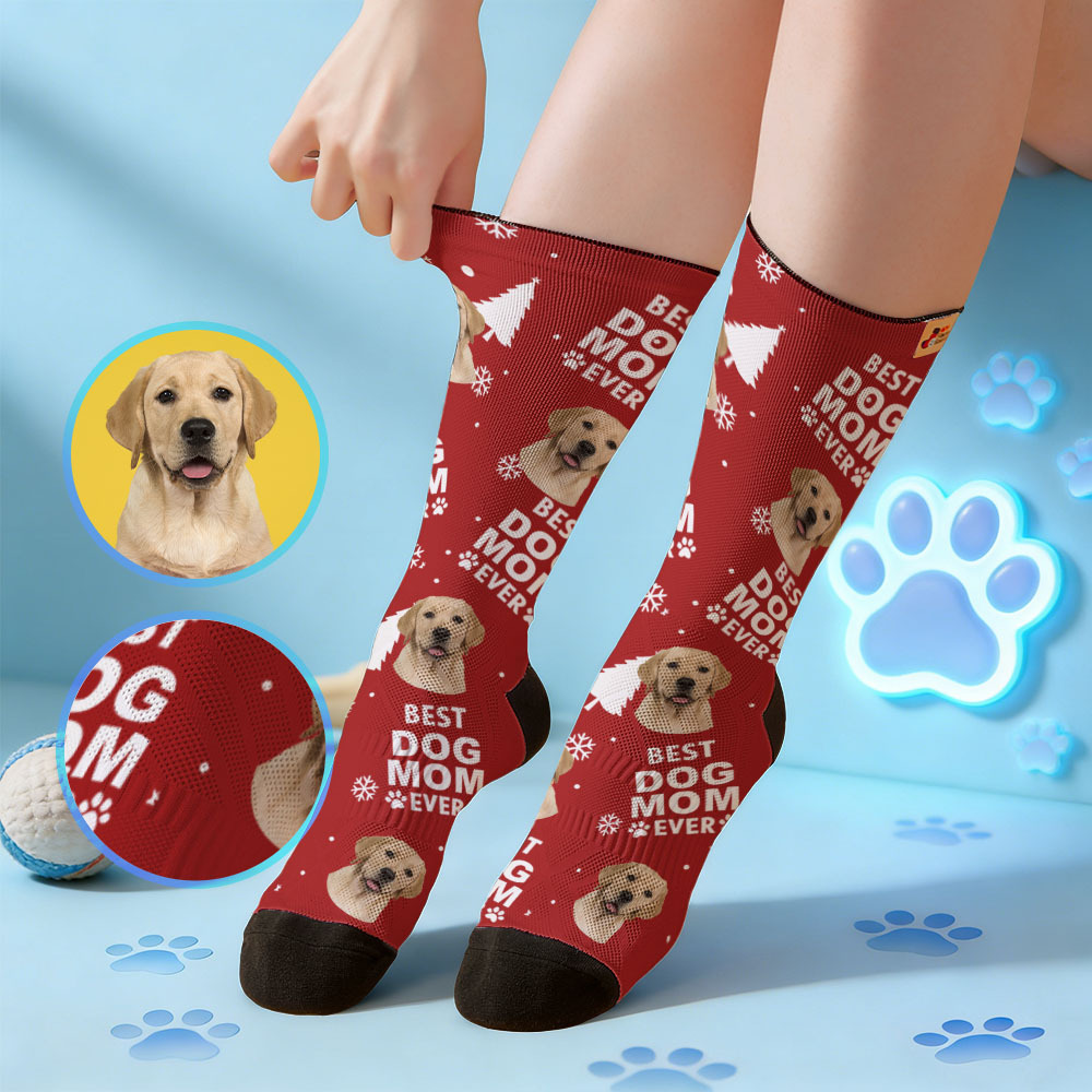 Personalized Pet Dog Theme Socks Cute Socks Custom I Love You Socks Pet Lover Socks Gift