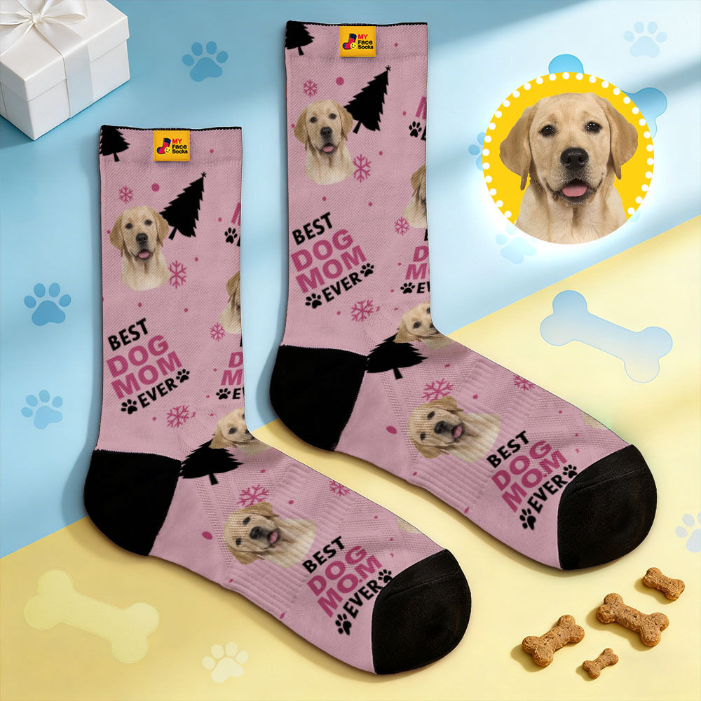 Personalized Pet Dog Theme Socks Cute Socks Custom I Love You Socks Pet Lover Socks Gift