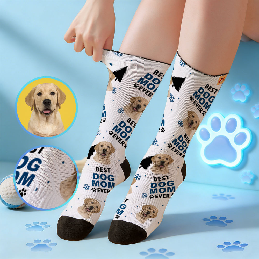 Personalized Pet Dog Theme Socks Cute Socks Custom I Love You Socks Pet Lover Socks Gift