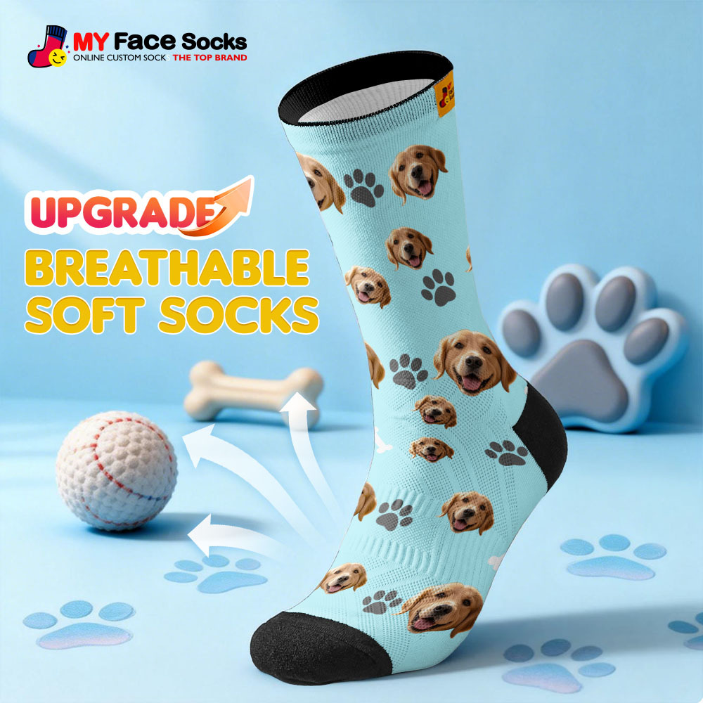 [Copy]Custom Couple Theme Heart Face Socks Personalized I Love You Couple Valentine Day Socks with Photo Cute Couple Gift