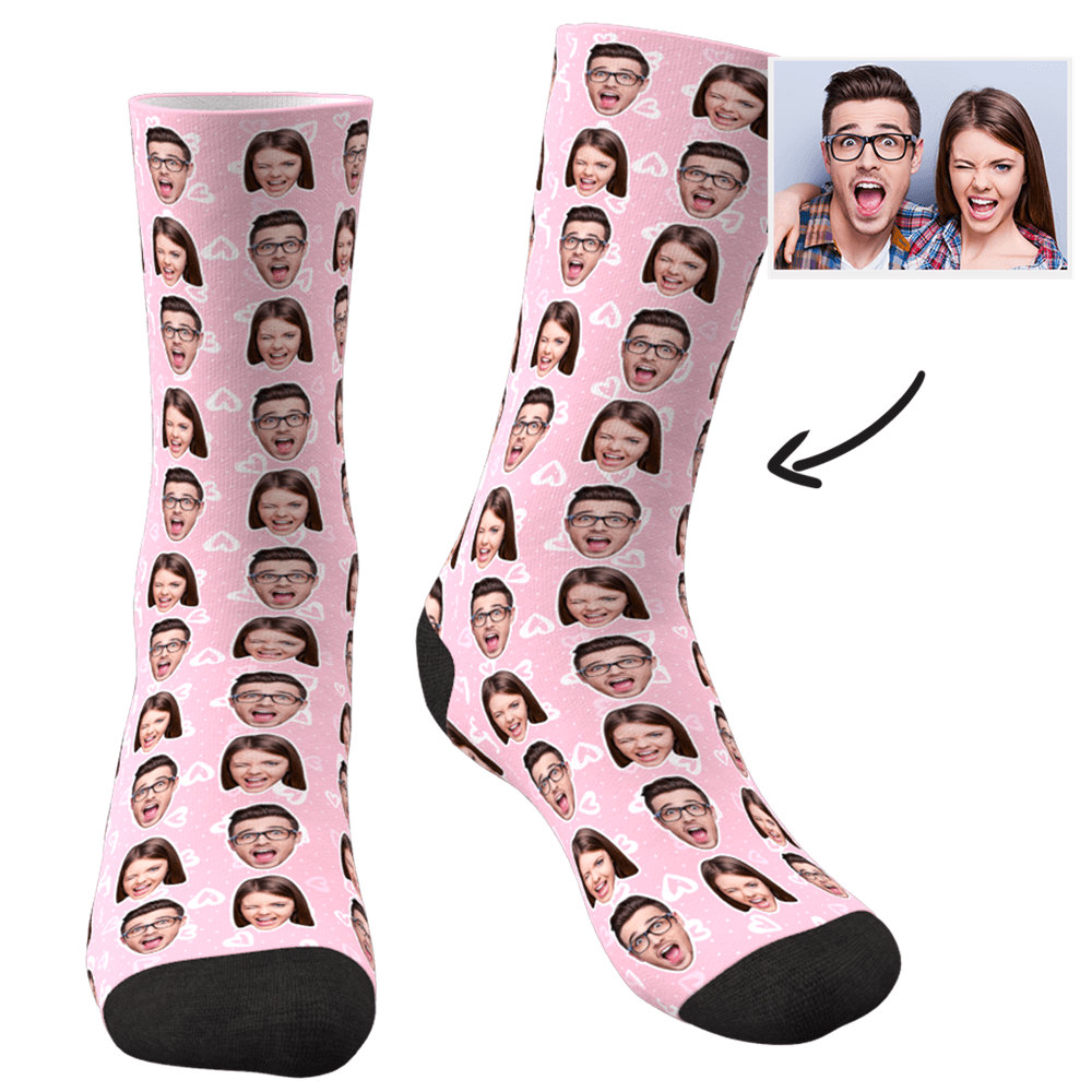 Custom Face Socks Corlorful - MyFaceSocks