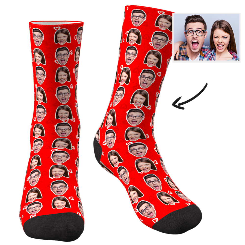 Custom Face Socks Corlorful - MyFaceSocks