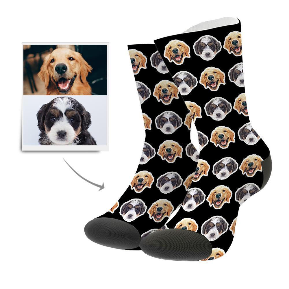 Custom Face Socks Comic Style