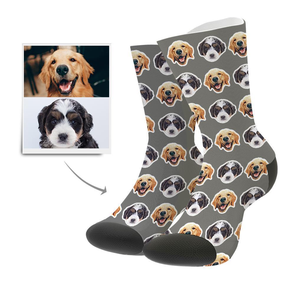 Custom Face Socks Comic Style