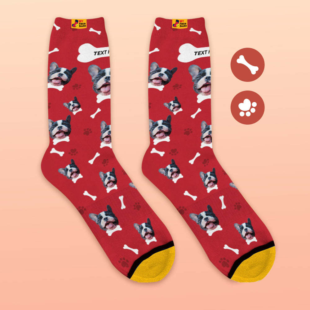 Custom 3D Preview Socks My Face Socks Add Pictures and Name