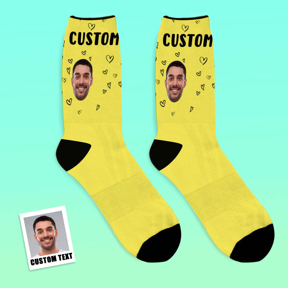 Custom Socks Personalized Photo Socks Love Pet Socks