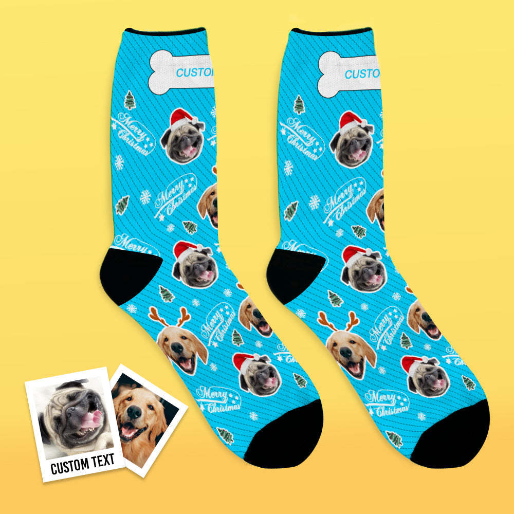 Custom Photo Socks Yes I Do With Your Text
