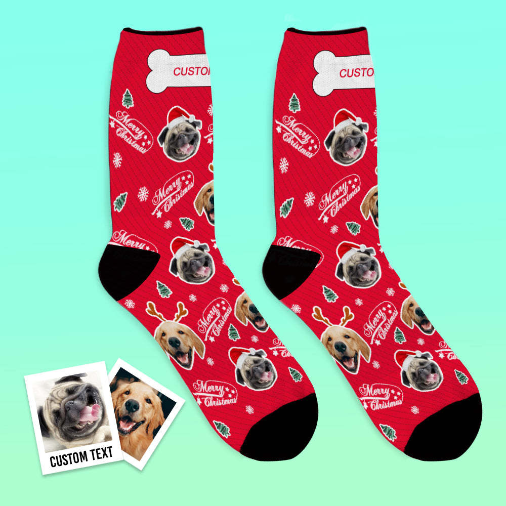Custom Photo Socks Yes I Do With Your Text