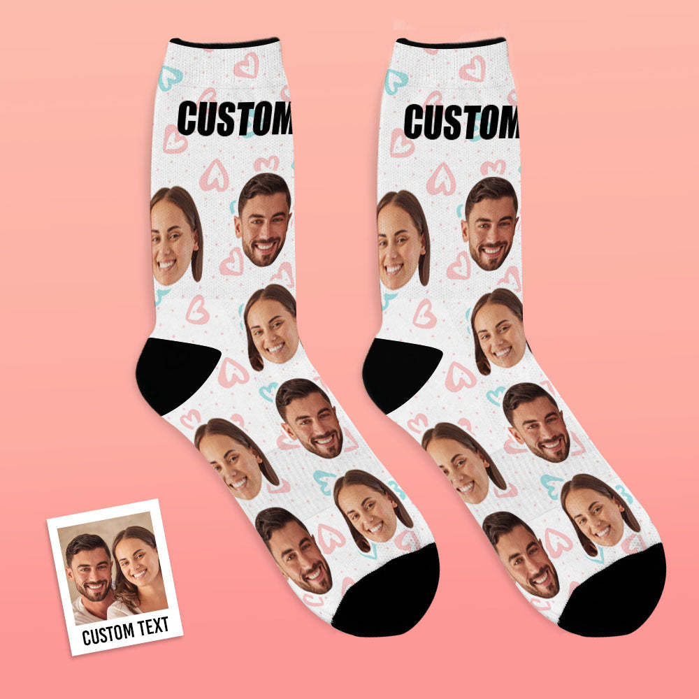 Custom Face Socks Corlorful - MyFaceSocks