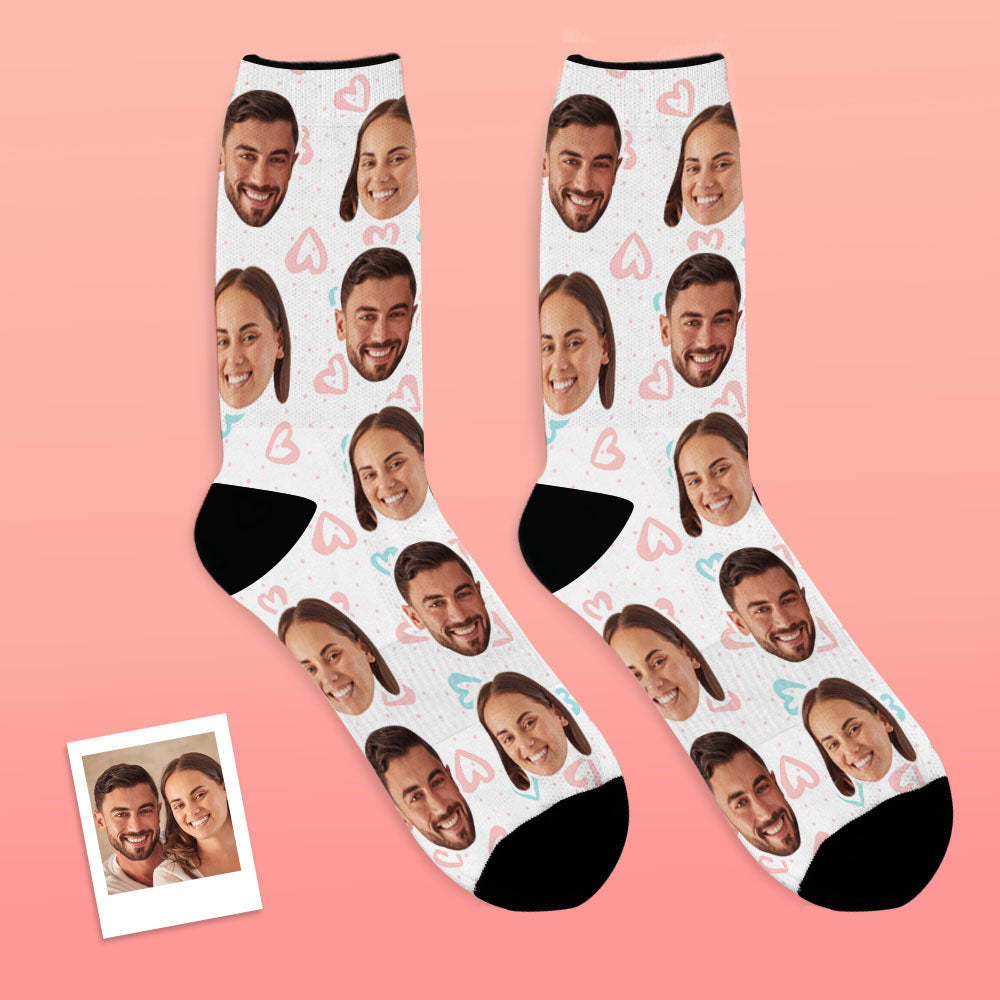 Custom Face Socks Corlorful - MyFaceSocks