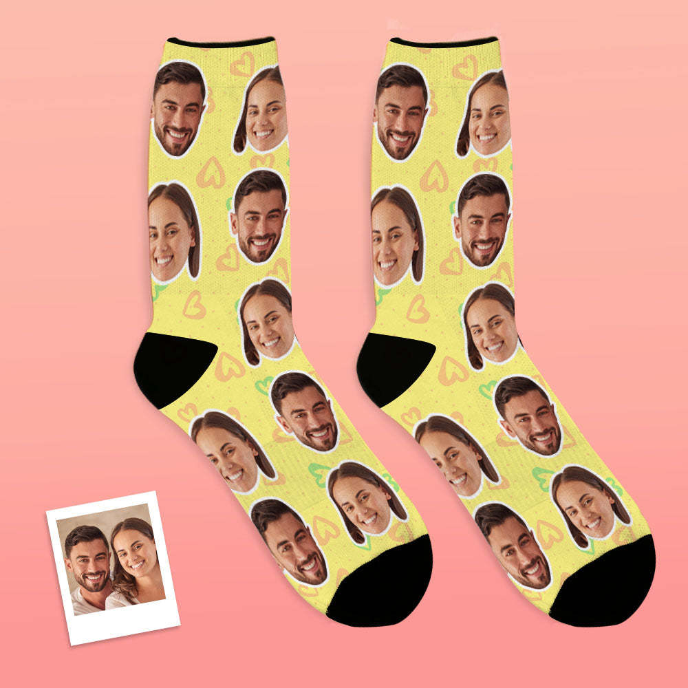 Custom Face Socks Corlorful - MyFaceSocks