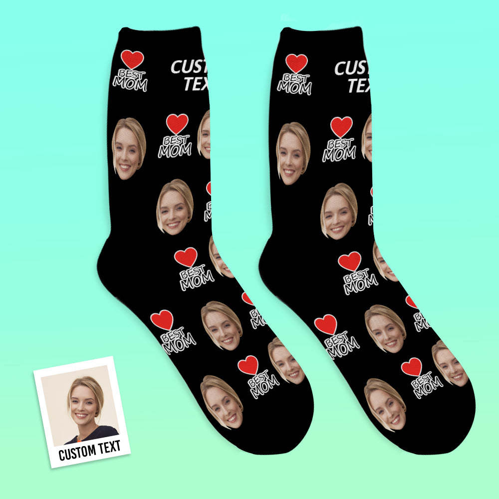 Custom Face Socks Best Mom Gifts For Mom