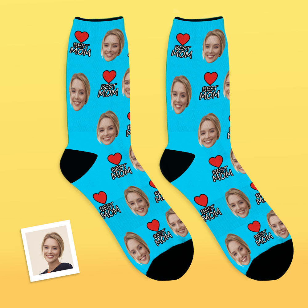 Custom Face Socks Best Mom Gifts For Mom