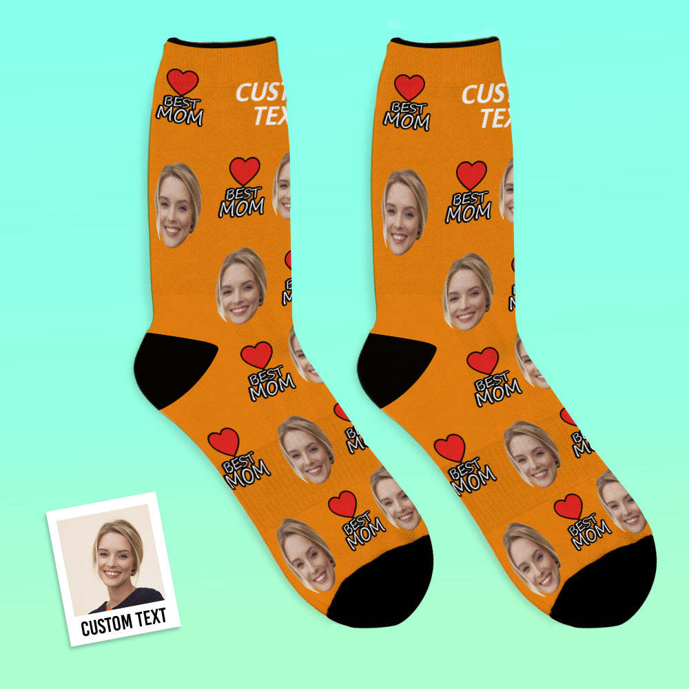 Custom Face Socks Best Mom Gifts For Mom