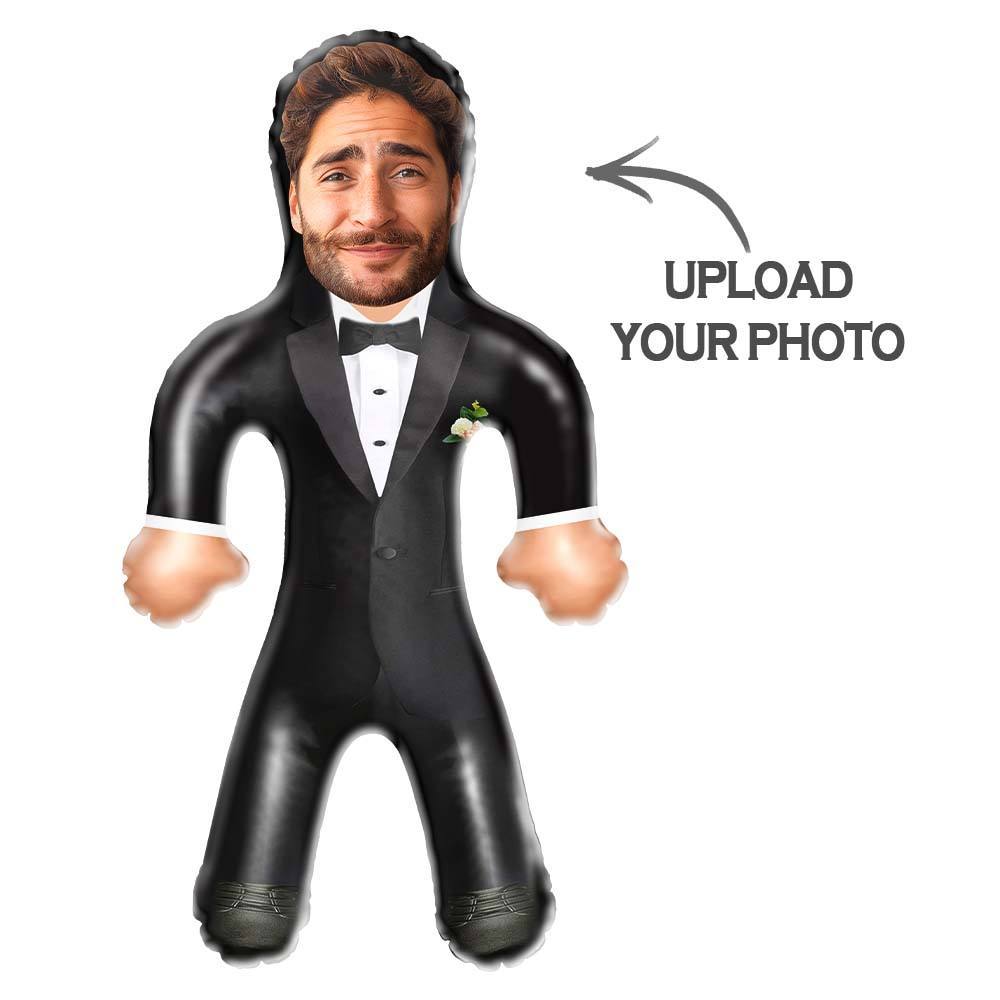 Personalized Groom Blow Up Dolls Unique Wedding Gifts Bachelorette Party Decor - MyFaceSocks