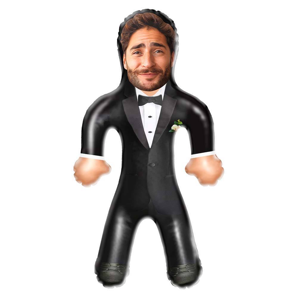 Personalized Groom Blow Up Dolls Unique Wedding Gifts Bachelorette Party Decor - MyFaceSocks