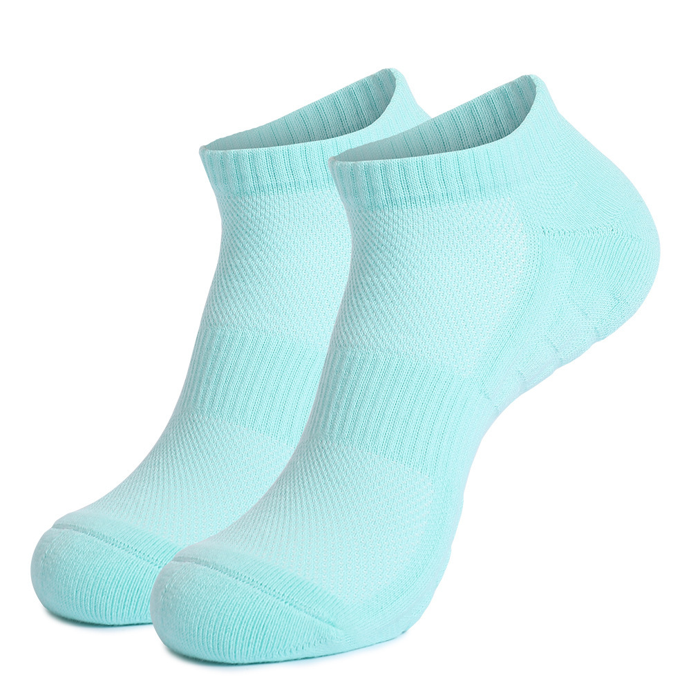Professional Running Socks Dopamine Color Cotton Terry Socks, Thickened for Basketball, Badminton & Casual Sports