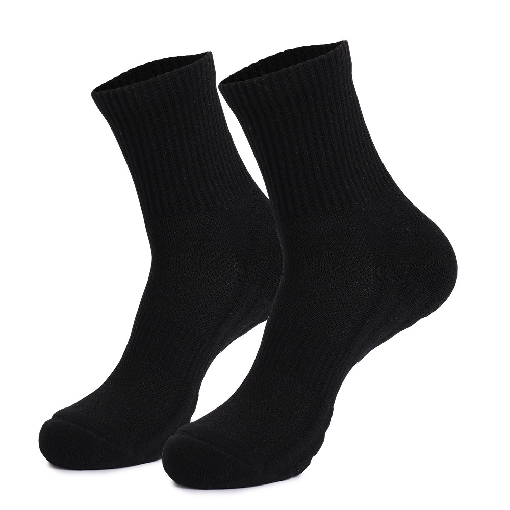 Professional Running Socks Dopamine Color Cotton Terry Socks, Thickened for Basketball, Badminton & Casual Sports