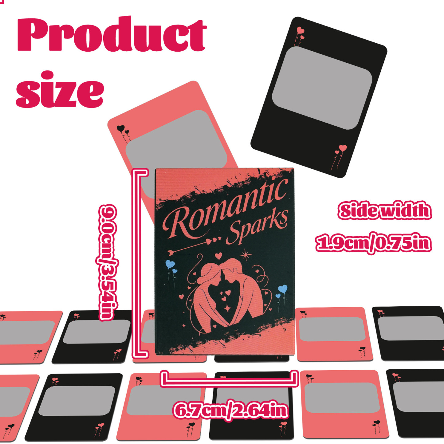 Surprise Sweet Scratch Cards for Couples Romantic Date Night Game for Couples & Married Partners Valentine Playing Card - MyFaceSocks