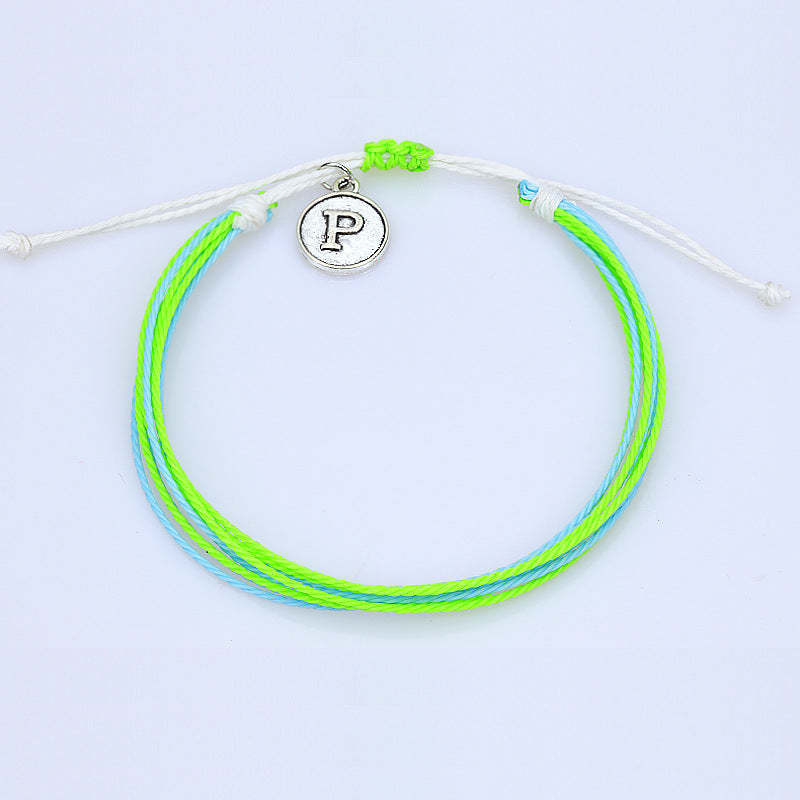 Stylish Braided Bracelet Adjustable Handmade Waterproof Beachy Bracelet - MyFaceSocks