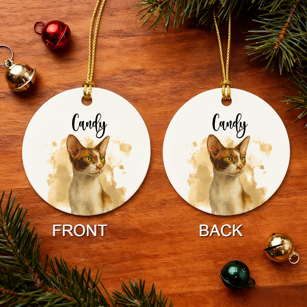 Custom Pet Ornament Personalized Dog Ornament Dog Remembrance Gift Custom Dog Ornament for Personalized Ornament Gift - MyFaceSocks
