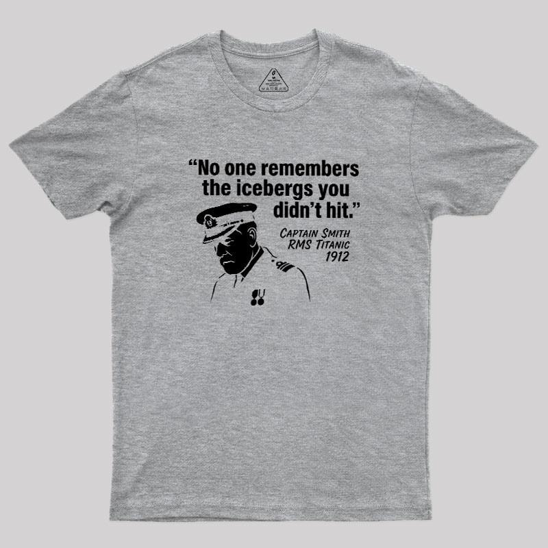 The Unseen Icebergs Geek T-Shirt - MyFaceSocks