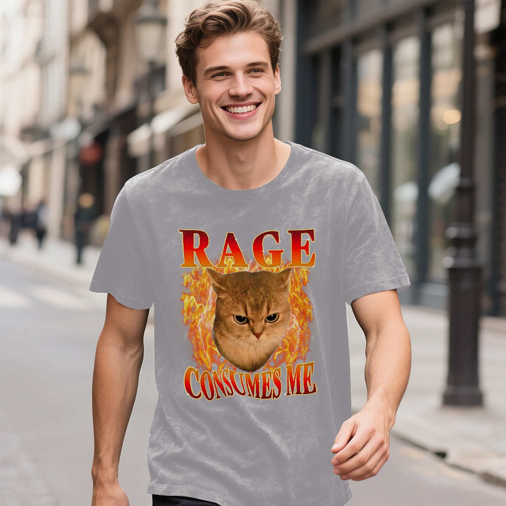 Custom Photo Vintage Certified Freak Funny Cat Meme T-Shirt Vintage Kitty Graphic Tee Retro Washed Cat Lover Shirt Funny Pet Humor Gift Unisex 90s Cat Top - MyFaceSocks