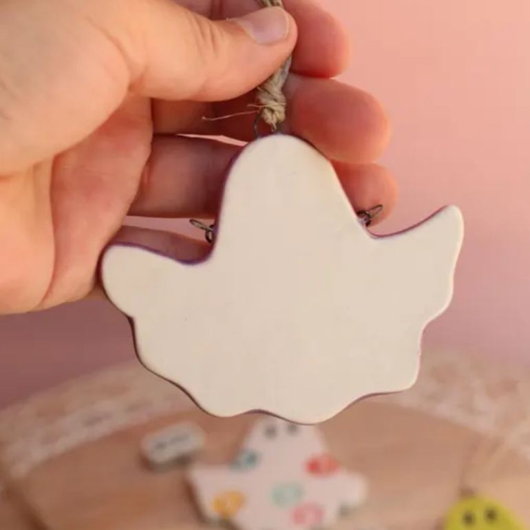 Boo ghost ornament ghost figurine hanging halloween decor boo sign - MyFaceSocks