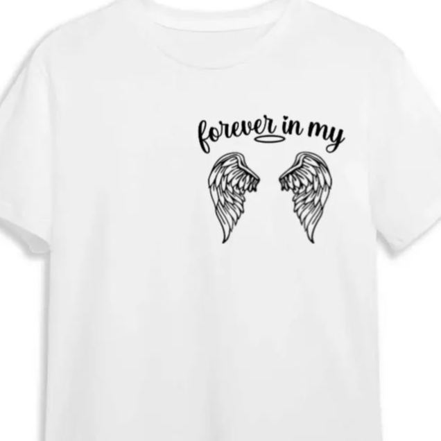 Forever In My Heart, Personalized Shirt, Memorial Gifts, Custom Photo