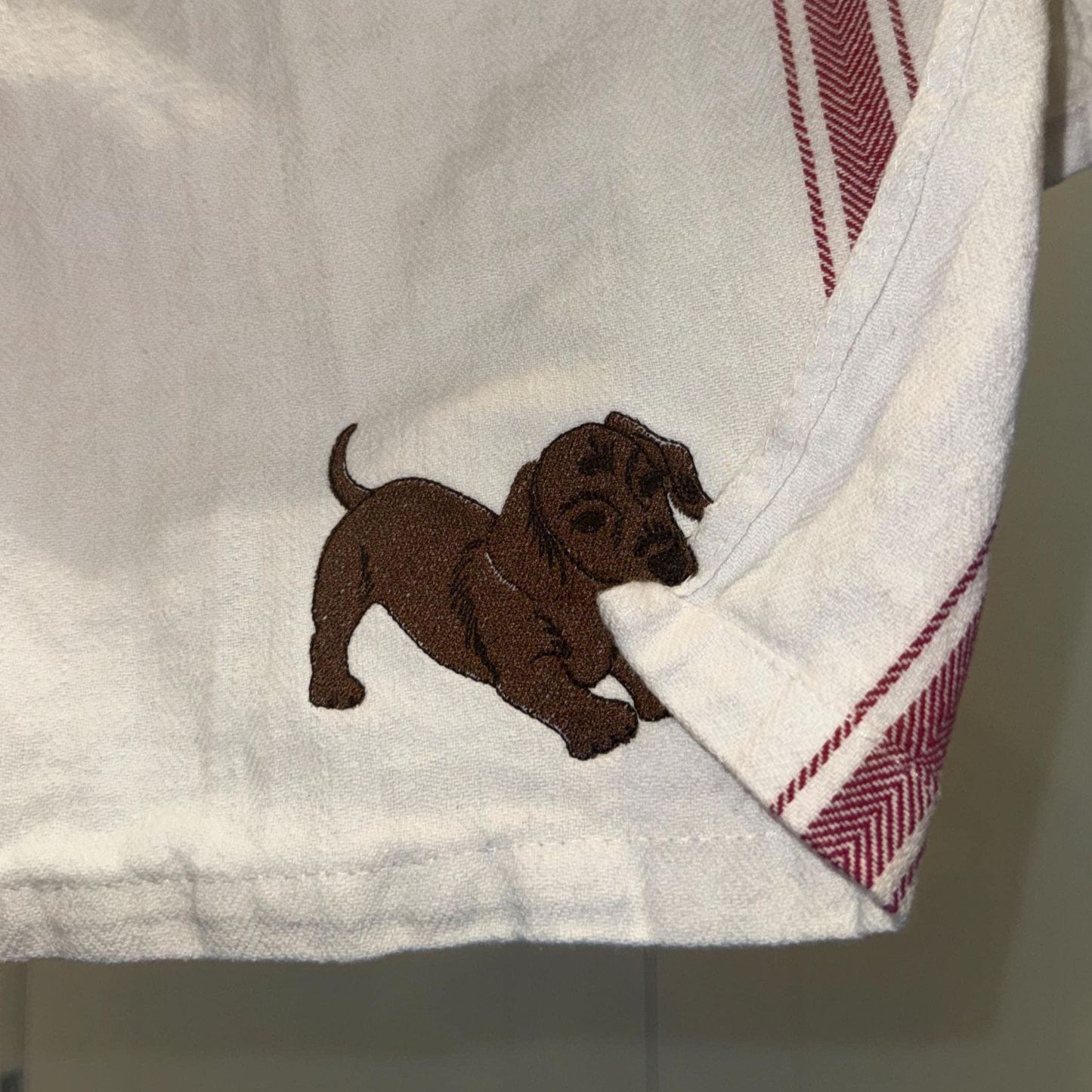 Custom Puppy Hand Towel – Personalized Dog Face Towel, Cute Pet-Themed Bathroom & Kitchen Towel, Gift for Dog Lovers