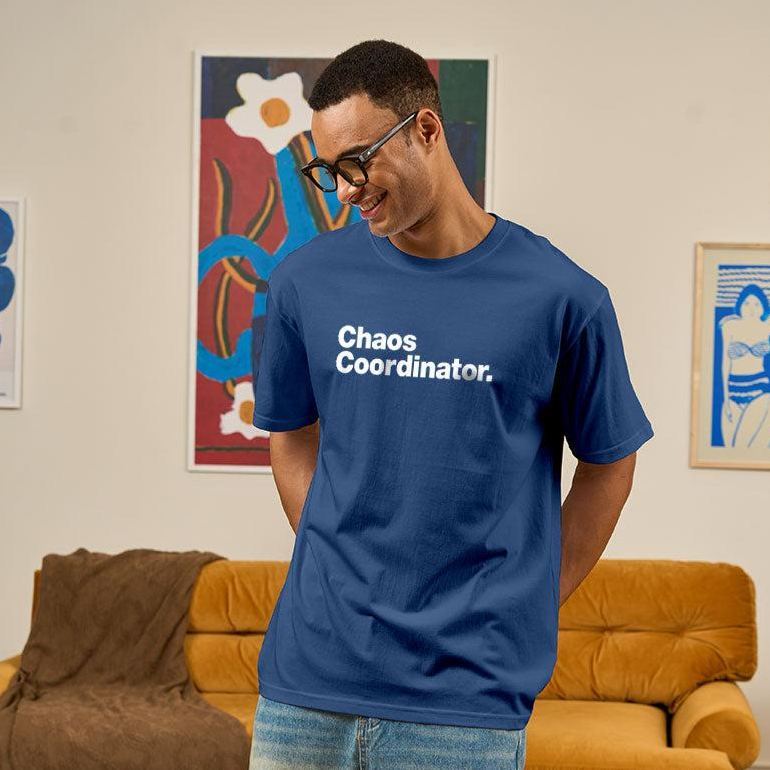 Chaos Coordinator Classic Geek T-Shirt - MyFaceSocks