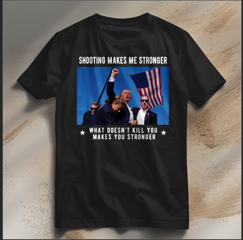Donald Trump 2024 Survived Shot At Election Rally T-Shirt