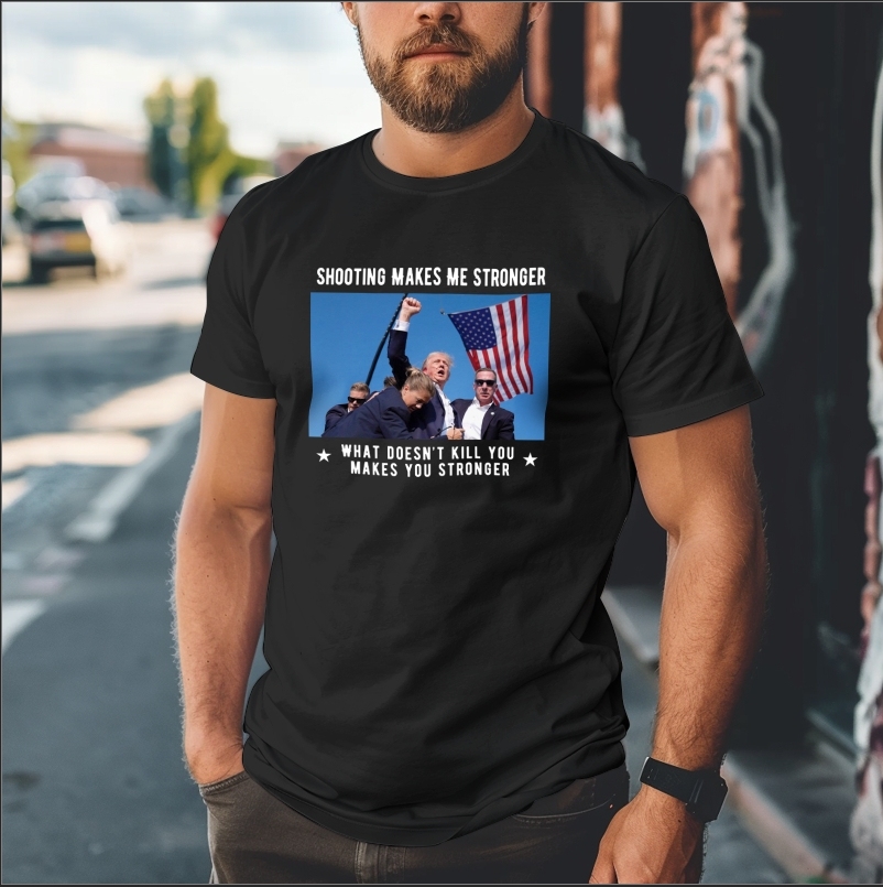 Donald Trump 2024 Survived Shot At Election Rally T-Shirt