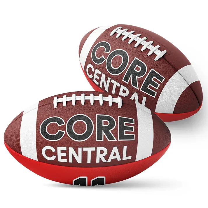 Custom Two Tone Print Team Football For Game Day, Senior Gift, Graduation Gift Team Gift