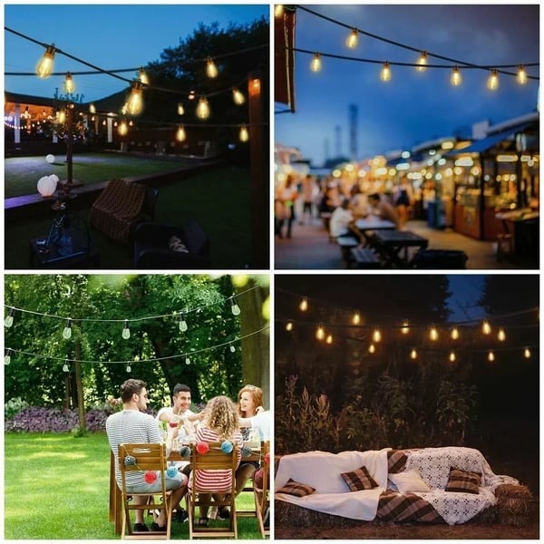 🎄Waterproof Solar Powered LED Outdoor String Lights – TK-USMAKE