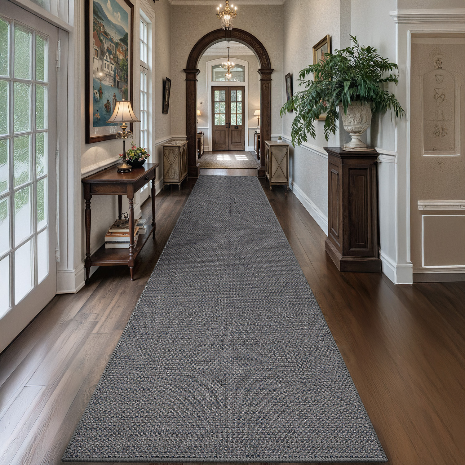 PABUBE Indoor Doormat, Non Slip  Door Mats for Inside Washable, Front Door Entry Rug for Entryway Indoor, Dirt Trapper Absorbent Welcome Floor Mats for Home Indoor