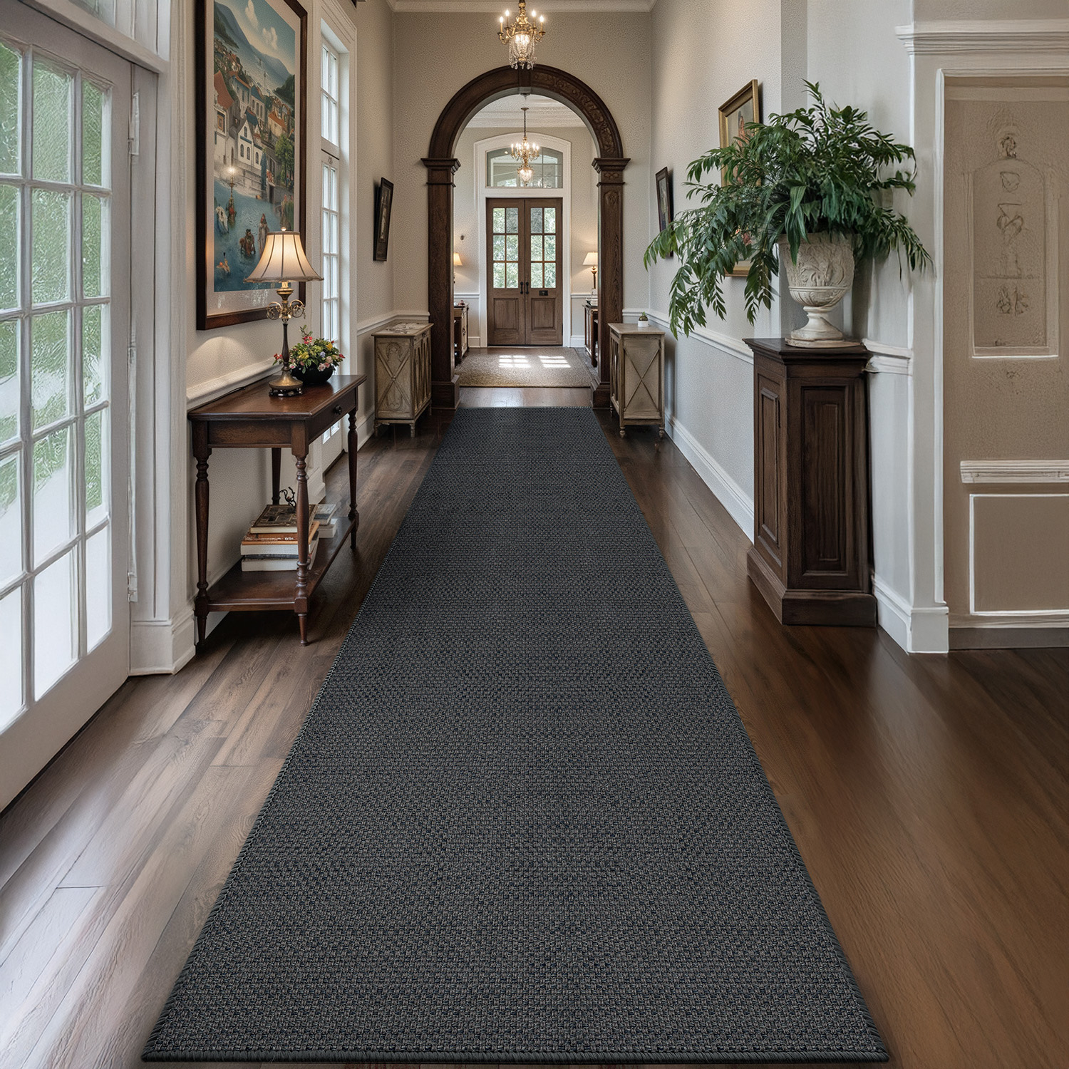 PABUBE Indoor Doormat, Non Slip  Door Mats for Inside Washable, Front Door Entry Rug for Entryway Indoor, Dirt Trapper Absorbent Welcome Floor Mats for Home Indoor