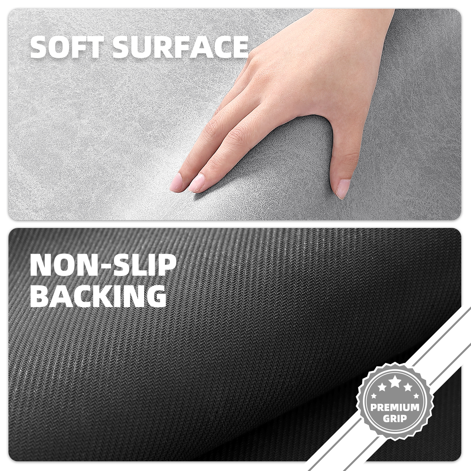 PABUBE Quick Dry Bath Mat, Non Slips Bathroom Rug Ultra Thin, Super Absorbent Shower Floor Mat Fast Drying, Easy Clean Bath Mat for Bathroom, Tub