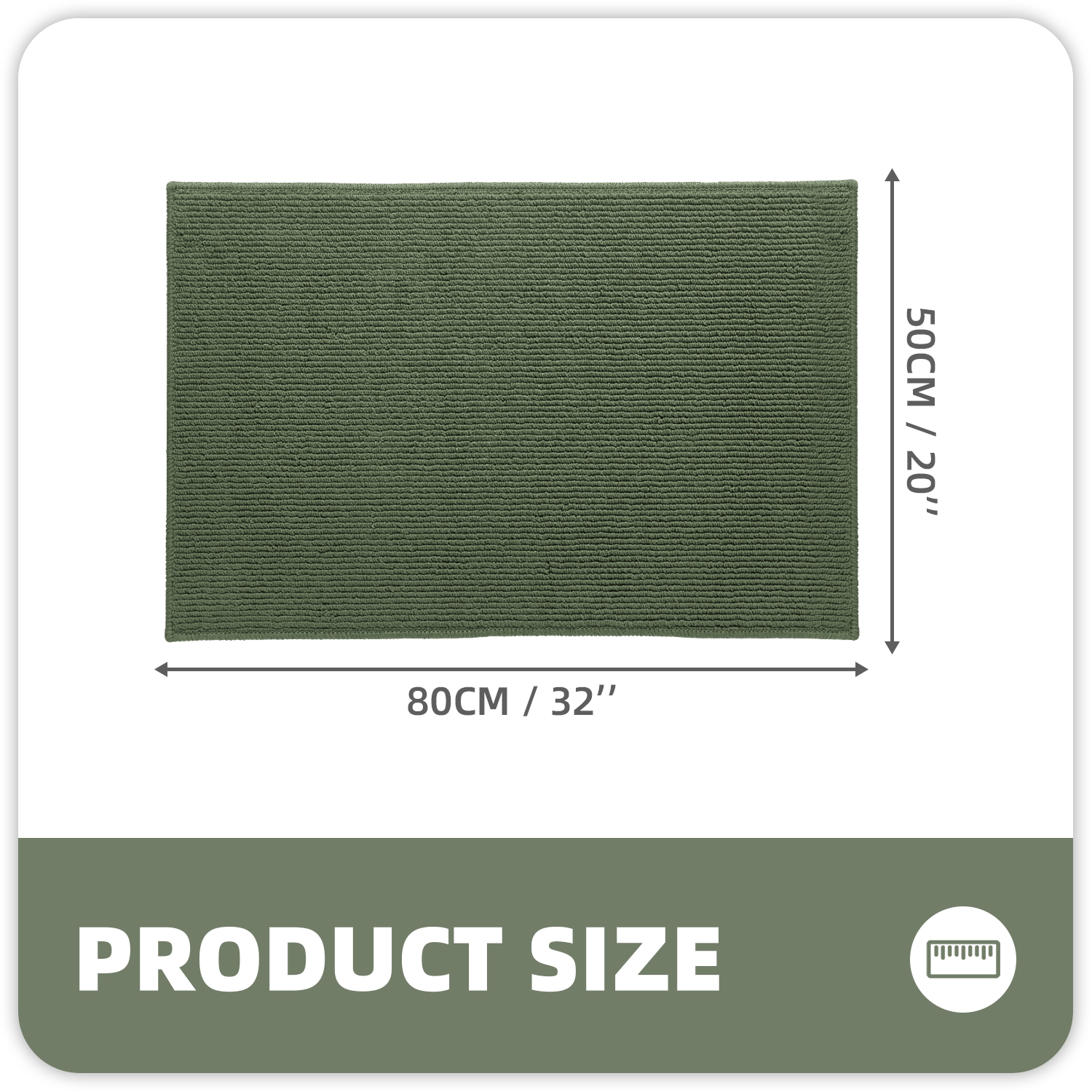 PABUBE Indoor and Outdoor Doormats, 20"x32" Front Door Rugs, Dirt Trapper Inside Door Mats, Non Slip Washable Welcome Mat Entryway Rug for Entryway