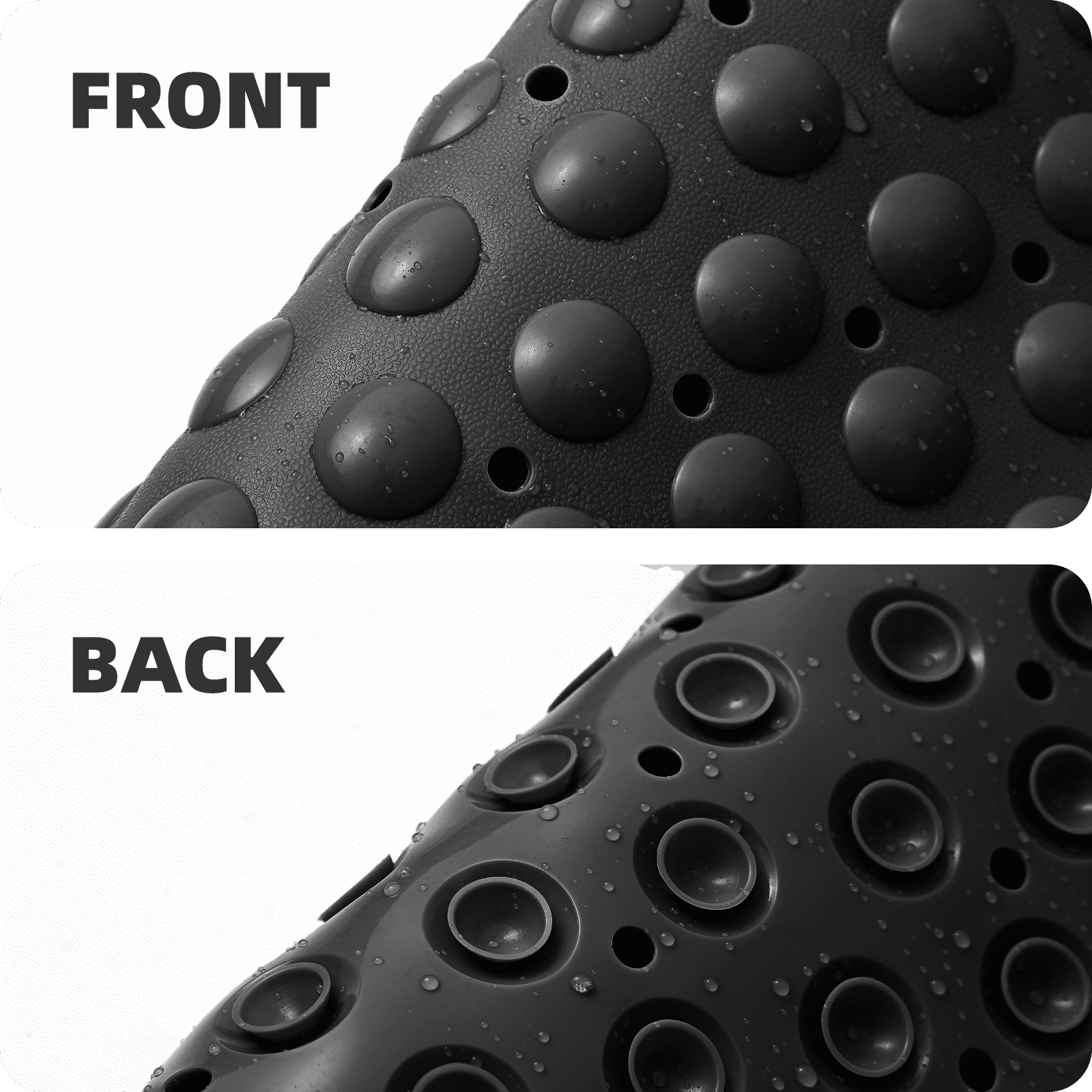 PABUBE Shower Mat for Bathtub Bath Mat for Tub, Non-Slip Bathtub Mat Machine Washable Tub Mat