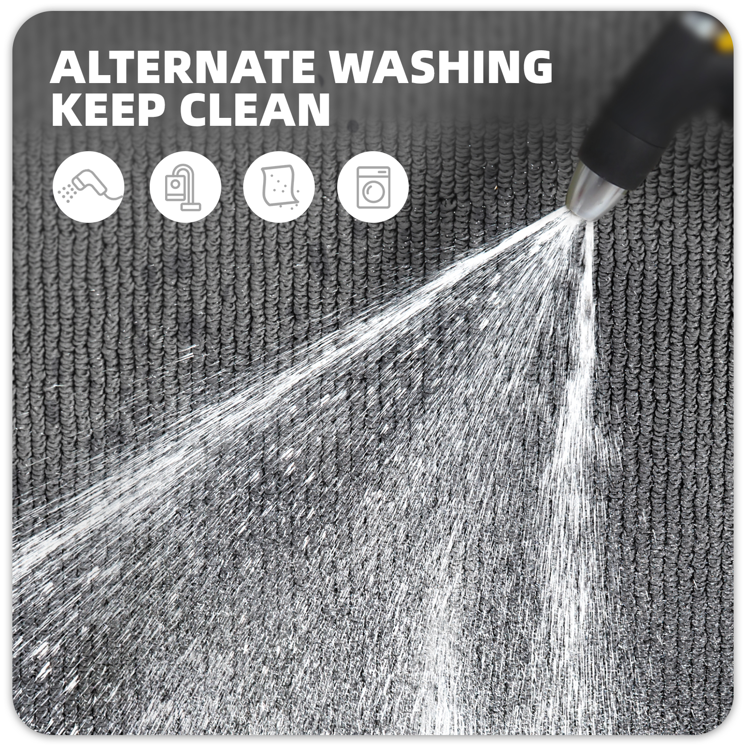 PABUBE Indoor and Outdoor Doormats, 20"x32" Front Door Rugs, Dirt Trapper Inside Door Mats, Non Slip Washable Welcome Mat Entryway Rug for Entryway