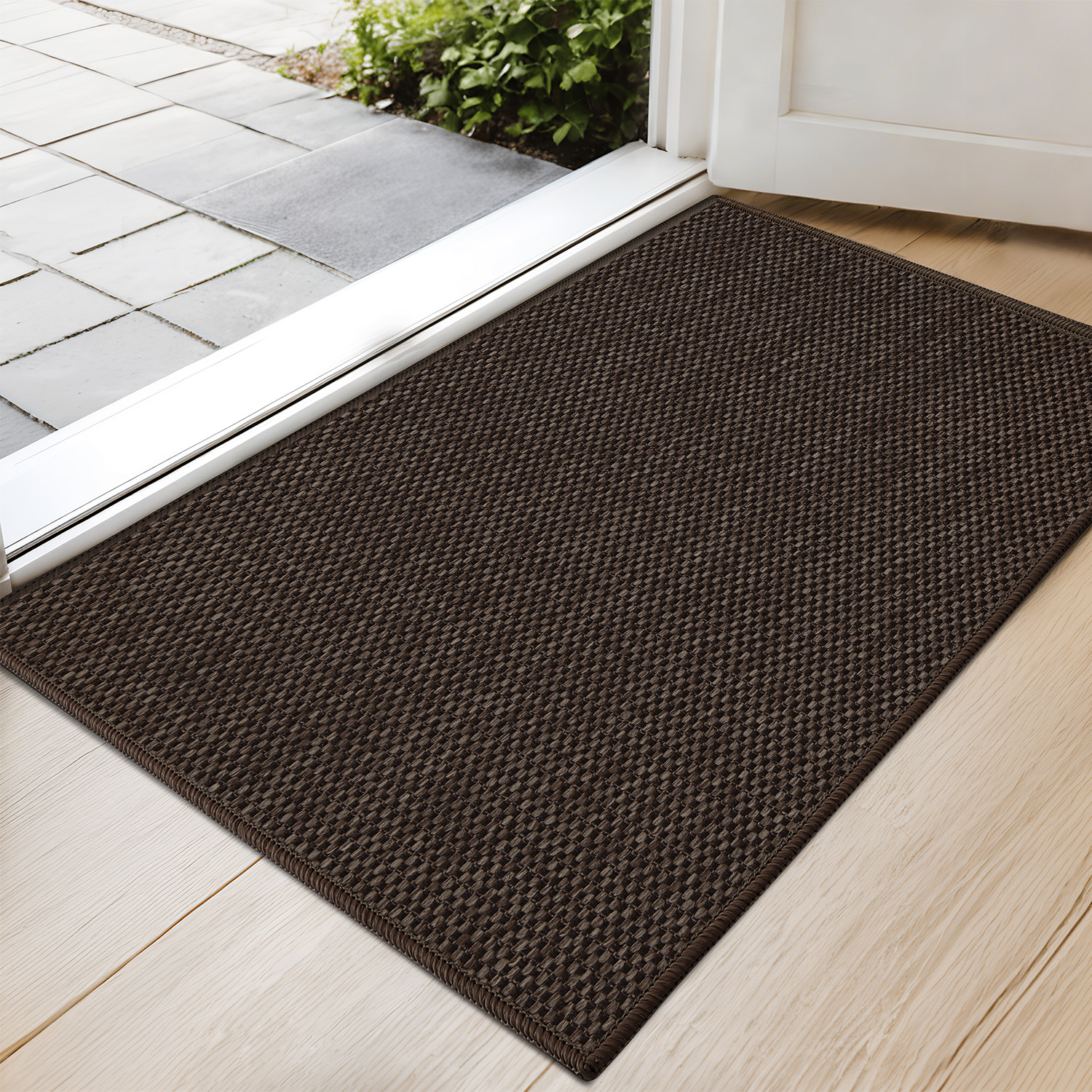 PABUBE Indoor Doormat, Non Slip  Door Mats for Inside Washable, Front Door Entry Rug for Entryway Indoor, Dirt Trapper Absorbent Welcome Floor Mats for Home Indoor