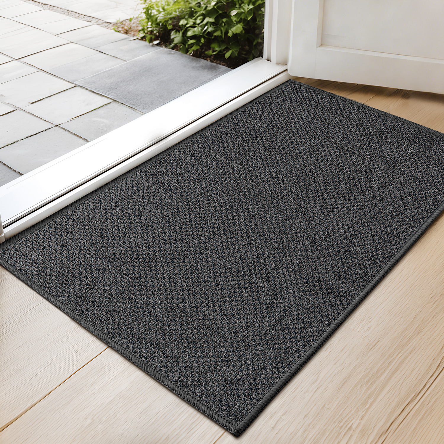 PABUBE Indoor Doormat, Non Slip  Door Mats for Inside Washable, Front Door Entry Rug for Entryway Indoor, Dirt Trapper Absorbent Welcome Floor Mats for Home Indoor