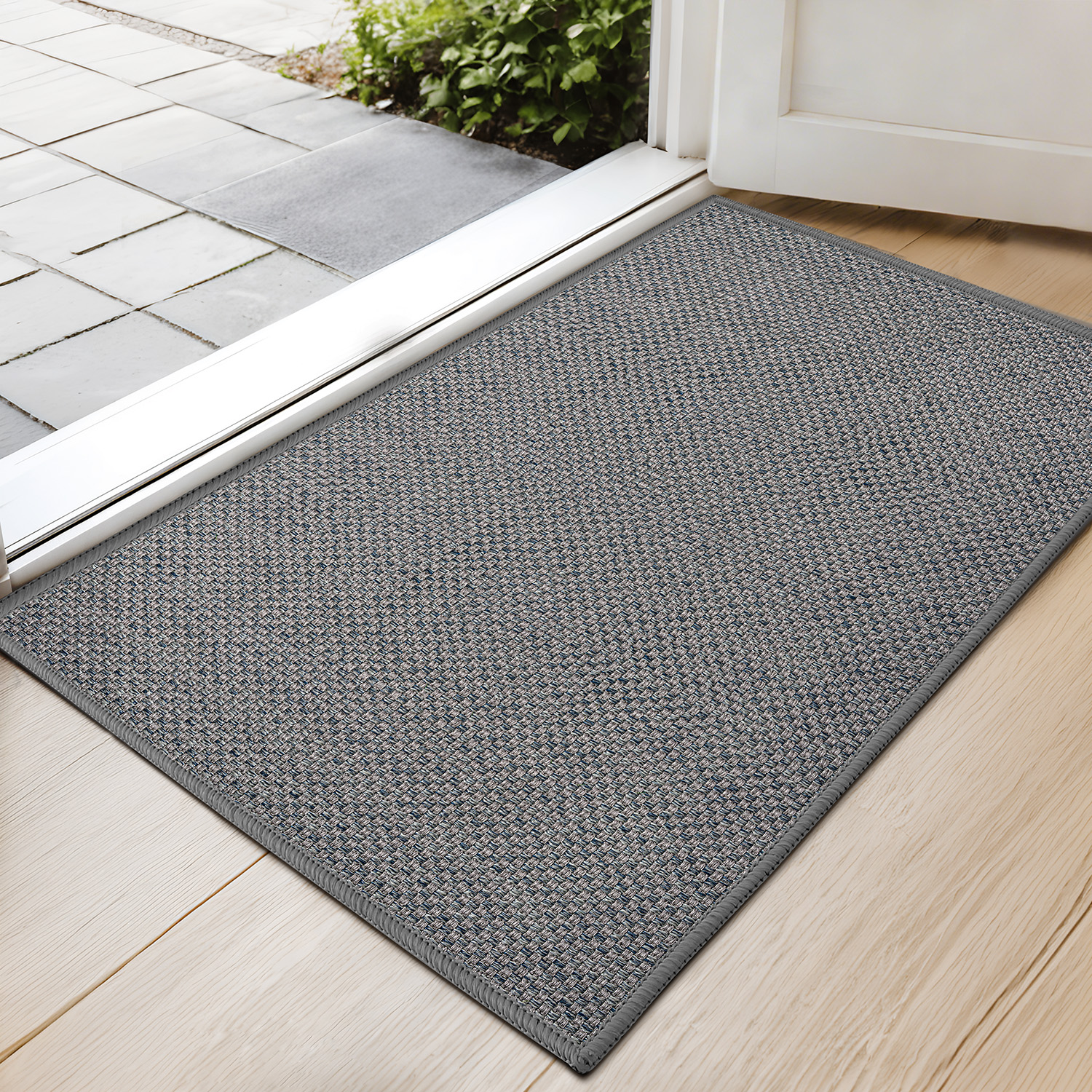 PABUBE Indoor Doormat, Non Slip  Door Mats for Inside Washable, Front Door Entry Rug for Entryway Indoor, Dirt Trapper Absorbent Welcome Floor Mats for Home Indoor