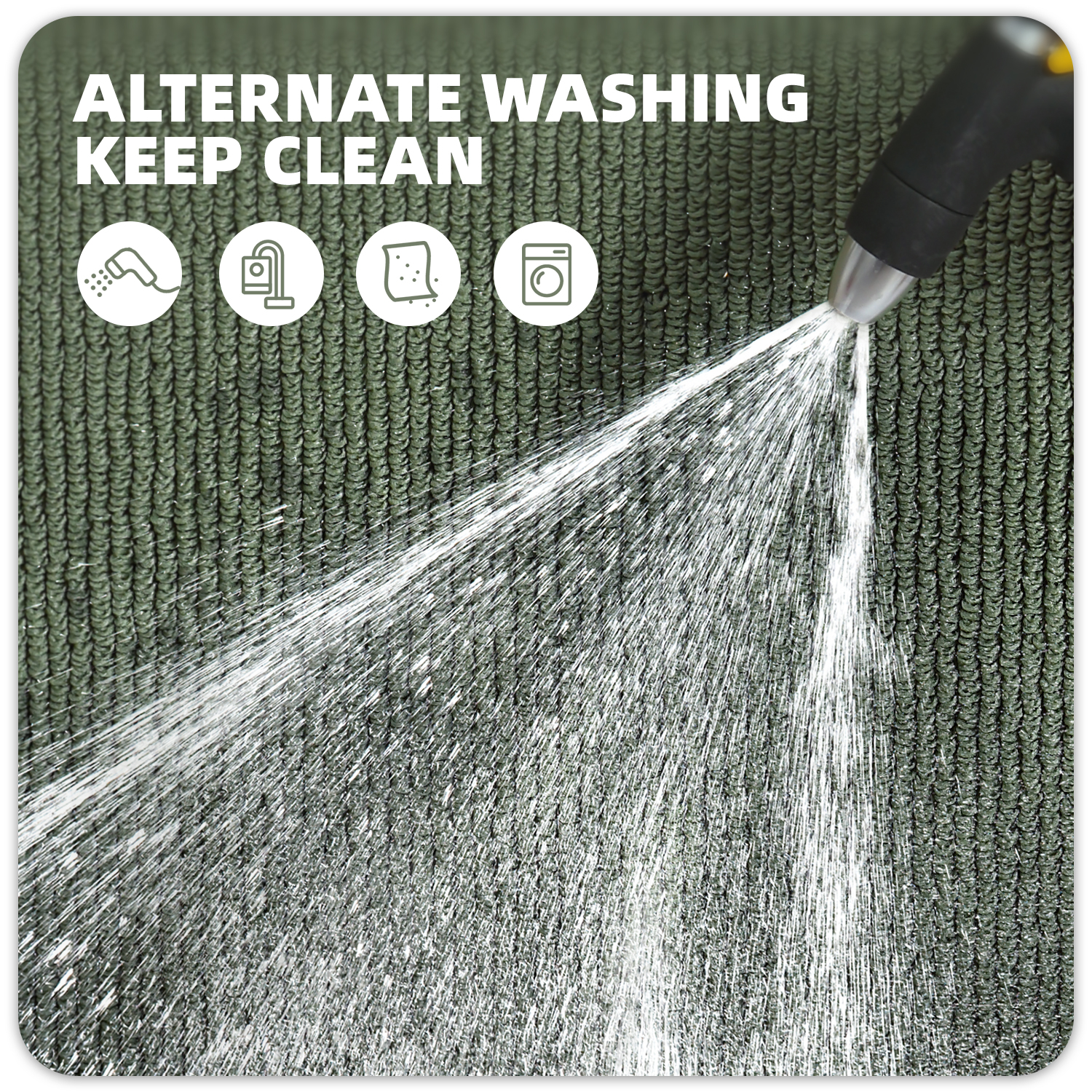 PABUBE Indoor and Outdoor Doormats, 20"x32" Front Door Rugs, Dirt Trapper Inside Door Mats, Non Slip Washable Welcome Mat Entryway Rug for Entryway