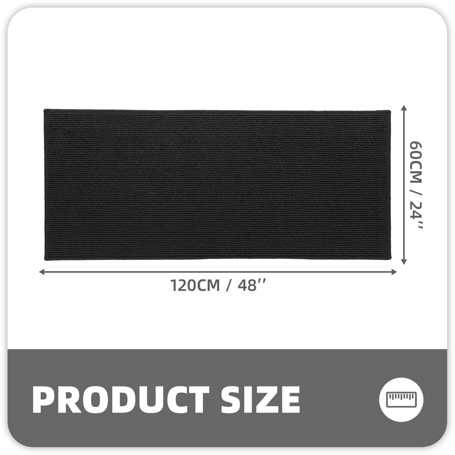 PABUBE Indoor and Outdoor Doormats, 20"x32" Front Door Rugs, Dirt Trapper Inside Door Mats, Non Slip Washable Welcome Mat Entryway Rug for Entryway