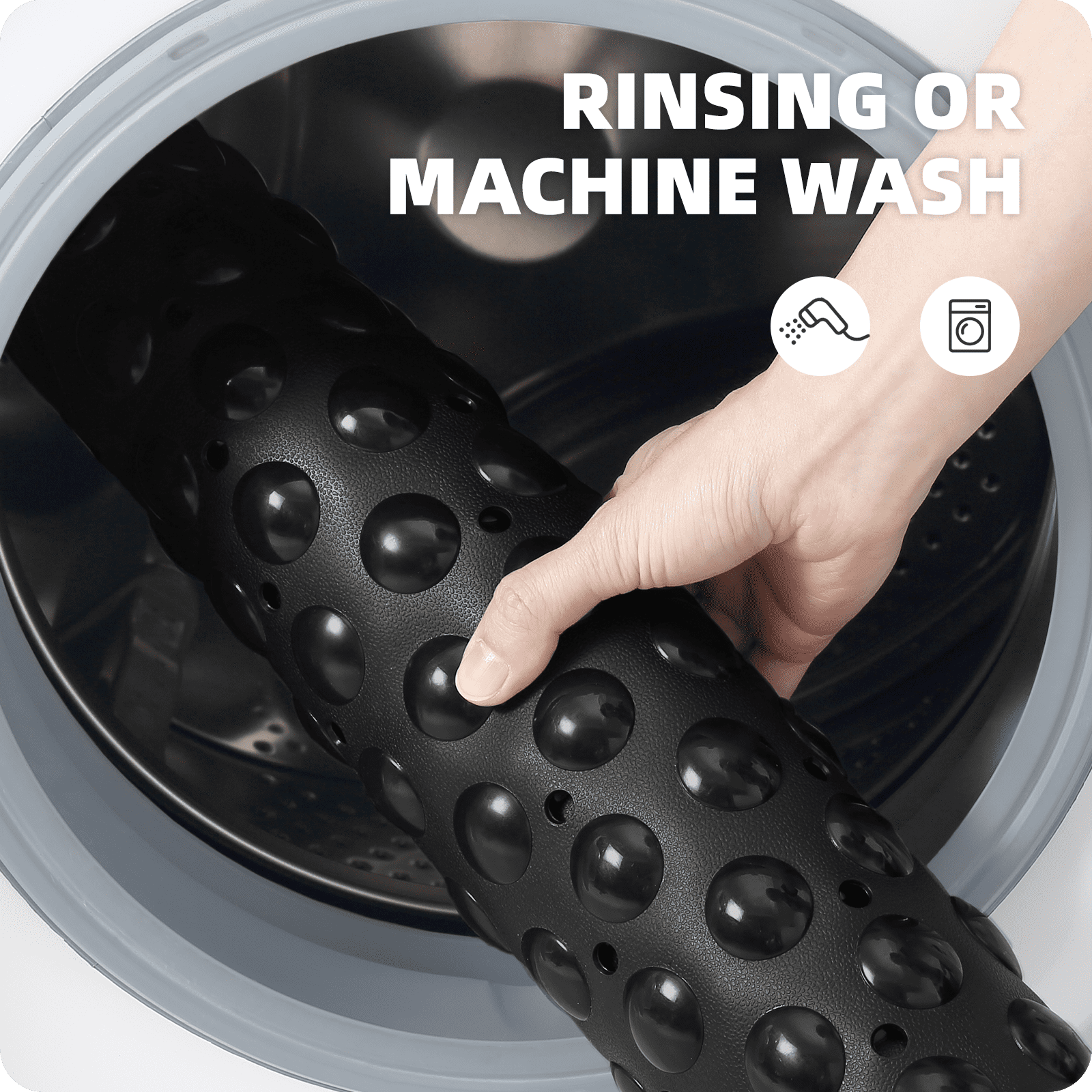 PABUBE Shower Mat for Bathtub Bath Mat for Tub, Non-Slip Bathtub Mat Machine Washable Tub Mat