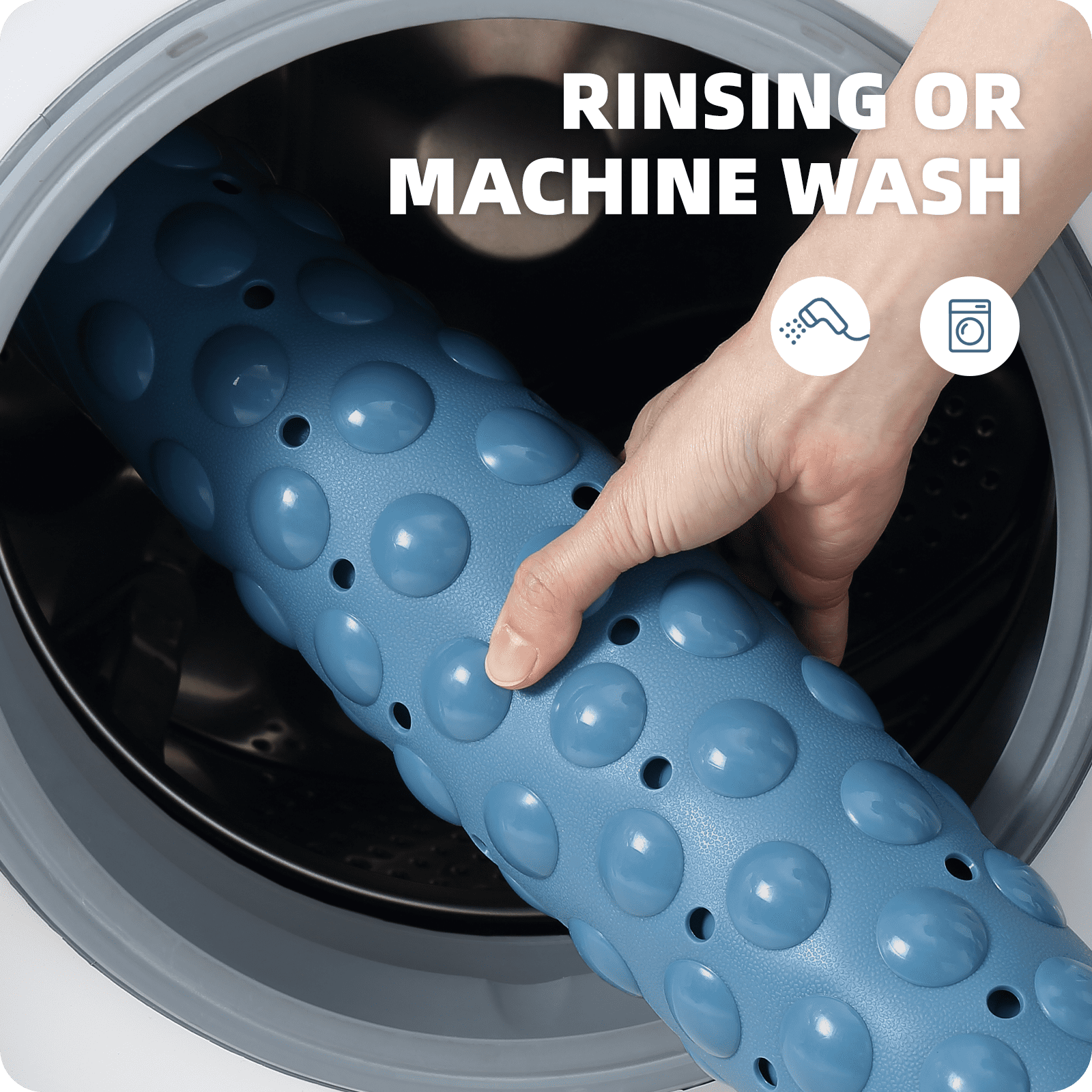 PABUBE Shower Mat for Bathtub Bath Mat for Tub, Non-Slip Bathtub Mat Machine Washable Tub Mat